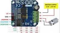 BTS7960B driver moteur 43A Arduino — vignette 5