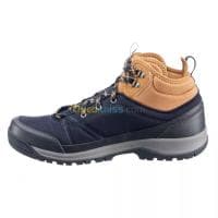Chaussures de randonnée mid imperméables homme, NH100 WP bleu — vignette 4