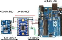 TXS0108E Module convertisseur tension — vignette 3