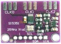 Générateur De L'horloge 8 Khz/160 Mhz Si351A Arduino — vignette 4