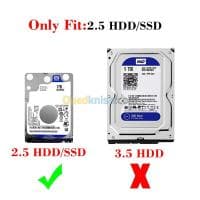 Adaptateur Convertisseur SATA III 2.5" vers USB 3.0 5Gbps pour disque dur SSD HDD — vignette 4