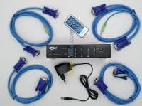 Switch VGA 4Sorties Audio+télécommande — vignette 5