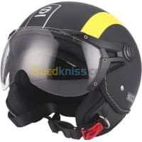 SPARCO SP501Demi-Jet  NOIR /JAUNE MATE — vignette 3