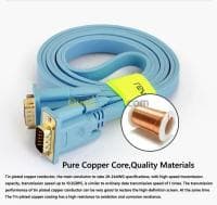 Cable VGA HD  Plat Bon Qualité — vignette 5