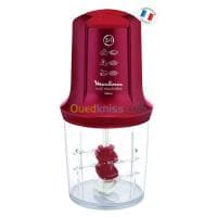 MOULINEX AT714G32 Mini Hachoir Électrique Multi Moulinette 3 en 1- 500W- Rouge — vignette 2