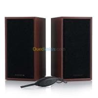 Haut Parleur Baffle SP241 Marron USB AUX pour PC LAPTOP Smartphone — vignette 3