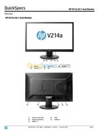 Écran HP V214A de 20,7 pouces — vignette 4