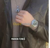 Vestes Semi cuire maron foncé — vignette 2