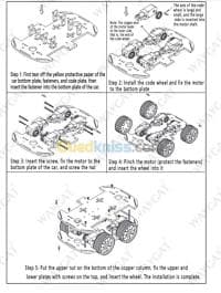 Kit chassier de voiture 4 roues — vignette 5