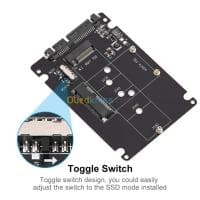 Rack Disque Dur COMBO M-Sata + M2 NGFF To SATA — vignette 2
