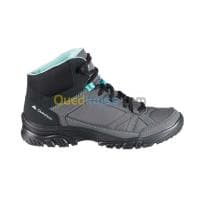 Chaussures Femme - De Randonnée Montantes - Gris/Bleu Decathlon — vignette 3