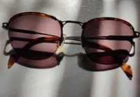 Lunettes originals Fossil unisexe marron — vignette 2
