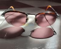 Lunettes originals Fossil unisexe marron — vignette 3