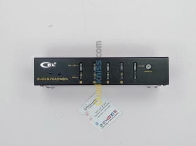 Switch VGA 4Sorties Audio+télécommande