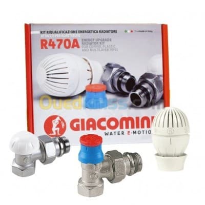 Robinet Radiateur Thermostat GIACOMINI