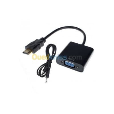 Adaptateur & Cable HDMI To VGA