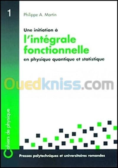 Une initiation à l'intégrale fonctionnelle en physique quantique et statistique: Un cours du troisième cycle de la physique