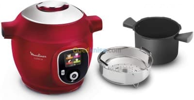 Moulinex COOKEO+ MULTICUISEUR ELECTRIQUE 6L 180 RECETTES PREPROGRAMMEES ROUGE CE85B510