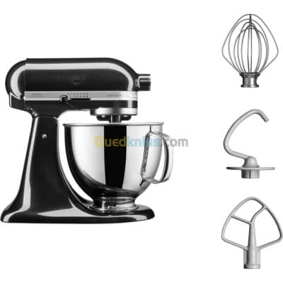 Pétrin KITCHENAID 4.8l 300W MADE IN USA  ARTISAN NOIR