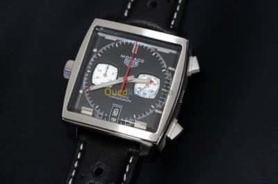 Montres homme TAG HEUER Monaco Noire