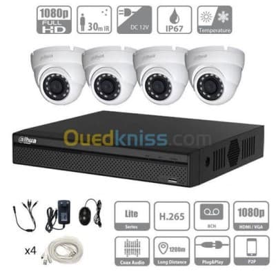 Installation caméras de surveillance
