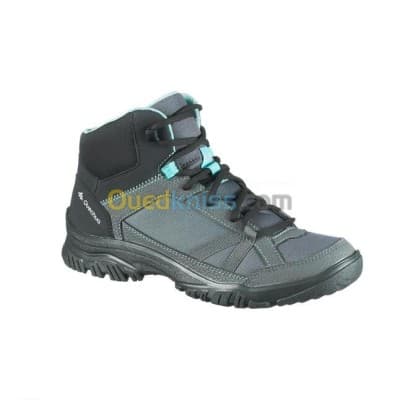 Chaussures Femme - De Randonnée Montantes - Gris/Bleu Decathlon