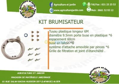 kit brumisateur 6m
