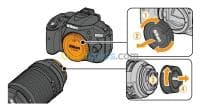 nikon Bouchon boitier+ cache arrière — vignette 2