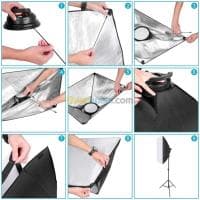 Kit d'Eclairage LED SoftBox Réglable — vignette 4