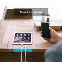 Support, stockage, organisateur de câble avec 5 emplacement Pour Chargeur USB, Souris, MP3 — vignette 5