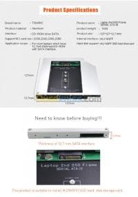 CADDY SSD M.2 mSATA — vignette 4