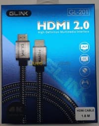 GLINK Cable HDMI 2.0 4K 60Hz UltraHD Premium 18Gbp — vignette 2
