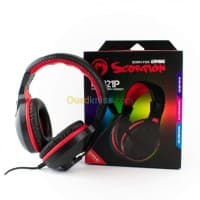 Casque Gaming AUX 3.5mm MARVO Scorpion H8321P avec Microphone pour PC Smartphone — vignette 2