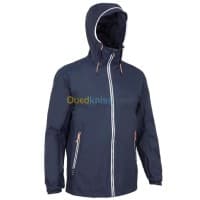 VESTE DECATHLON IMPERMÉABLE DE VOILE - VESTE DE PLUIE COUPE VENT SAILING 100 HOMME NAVY — vignette 2