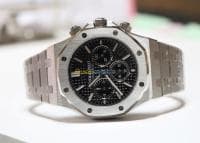 Montre pour hommes AUDEMARS PIGUET Royal OAK noire AP — vignette 2