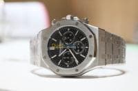 Montre pour hommes AUDEMARS PIGUET Royal OAK noire AP — vignette 3