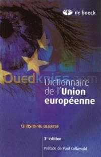 Dictionnaire de l'Union européenne — vignette 2