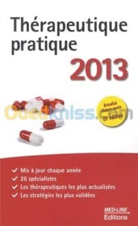 Thérapeutique pratique 2013 — vignette 2