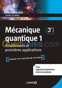 Mécanique quantique, Fondements et premières applications — vignette 2