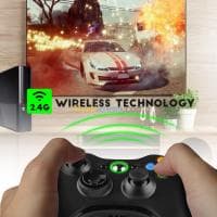 MANETTE XBOX 360 SANS FIL AVEC CONTRÔLEUR GAMING CONFORTABLE ET PRÉCIS — vignette 4