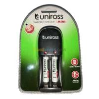 Chargeur de pile UNIROSS Mini X2 AA / AAA + 2 Piles AAA Rechargables 550mAh UCW009 — vignette 2