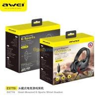 Casque Gaming professionnel filaire avec Microphone LED AWEI ES-770i — vignette 4