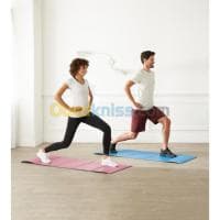 TAPIS Decathlon DE SOL PILATES PLIABLE 160CM X 60CM X 7MM - TONEMAT S FOLD BLEU — vignette 4