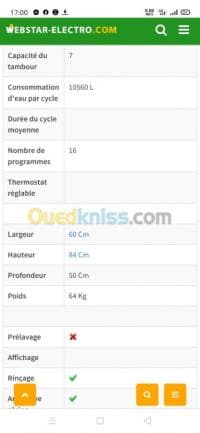 Machine à Laver marque beko 7kg — vignette 5