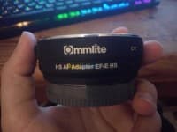 Adaptateur Commlite HS EF-E sony — vignette 2