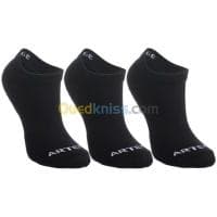 CHAUSSETTES Decathlon SPORTS DE RAQUETTES BASSES ENFANT ARTENGO RS 100 BLANC LOT DE 3 — vignette 3