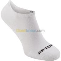 CHAUSSETTES Decathlon SPORTS DE RAQUETTES BASSES ENFANT ARTENGO RS 100 BLANC LOT DE 3 — vignette 4