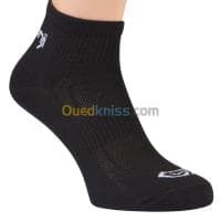 Chaussettes Decathlon de running run100  x3 Blanc / Noir — vignette 2