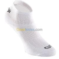 Chaussettes Decathlon de running run100  x3 Blanc / Noir — vignette 3