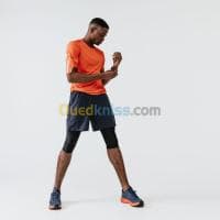 Corsaire de running homme - kalenji run 100 noir Decathlon — vignette 4